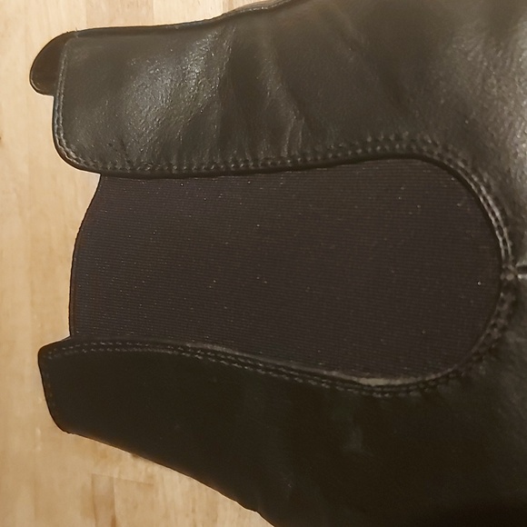 NEW LOOK Black Combat Boots/ Platform/ Sz 7/ Womens/ Pullon/ Grip/ Mint Conditio - Picture 5 of 7